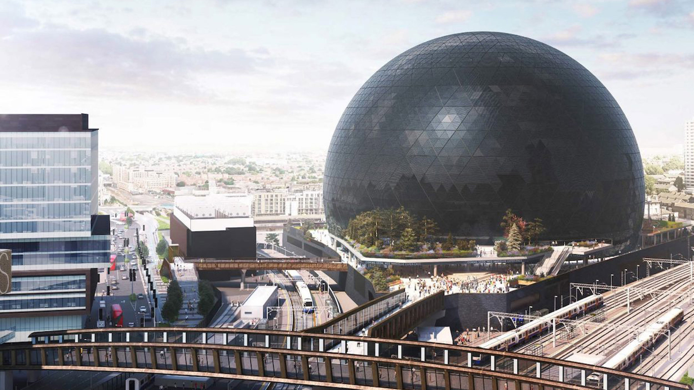 Populous’ spherical music venue gets go ahead to be built in London