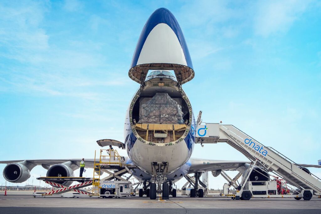 airport runway Brandin aeroplane branding dnata